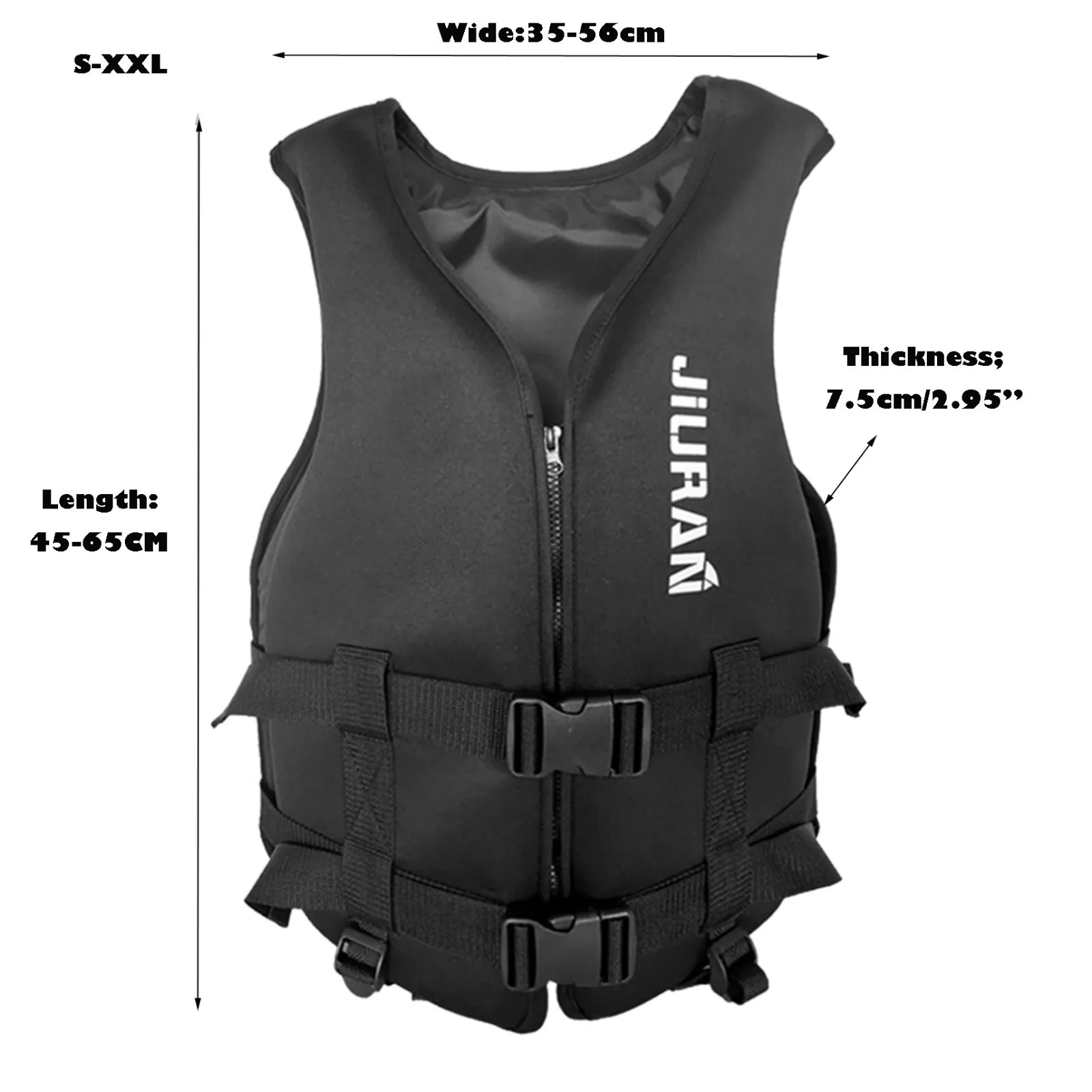 

Neoprene Life Jacket Adult Kids Life Vest Water Sports Fishing Vest Kayaking Boating Swimming Surfing Drifting Safety Life Vest