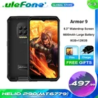 Смартфон Ulefone Armor 9, 8 + 128 ГБ, Android 10, процессор Helio P90, аккумулятор 6600 мАч, камера 64 мп