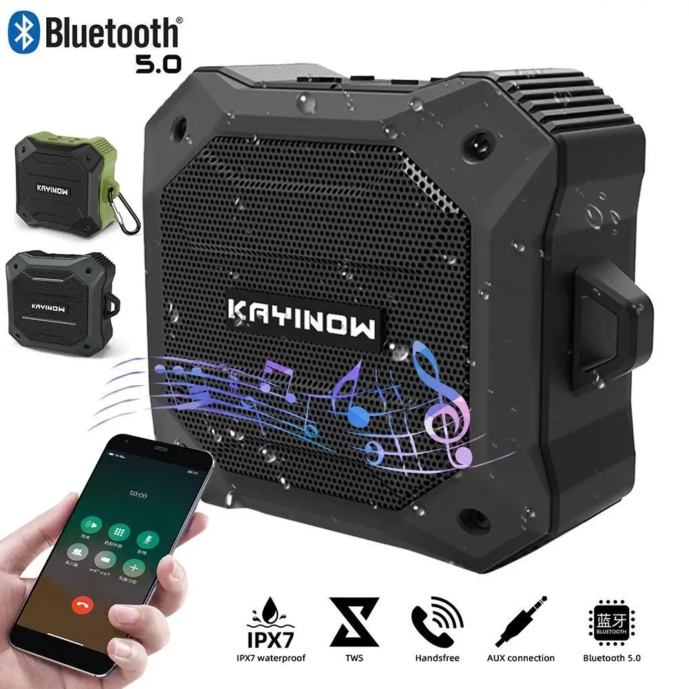

Bluetooth Chip Tws Bluetooth Speaker Audio Mode Case Material Portable Low-Frequency Compression IPX7 Waterproof