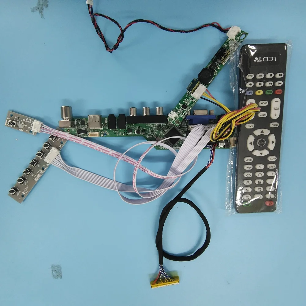 

kit for M170ETN01.3 Panel Screen Controller board 17" TV AV USB LCD 30pin DIY CVBS VGA HDMI 1280X1024 LED LVDS