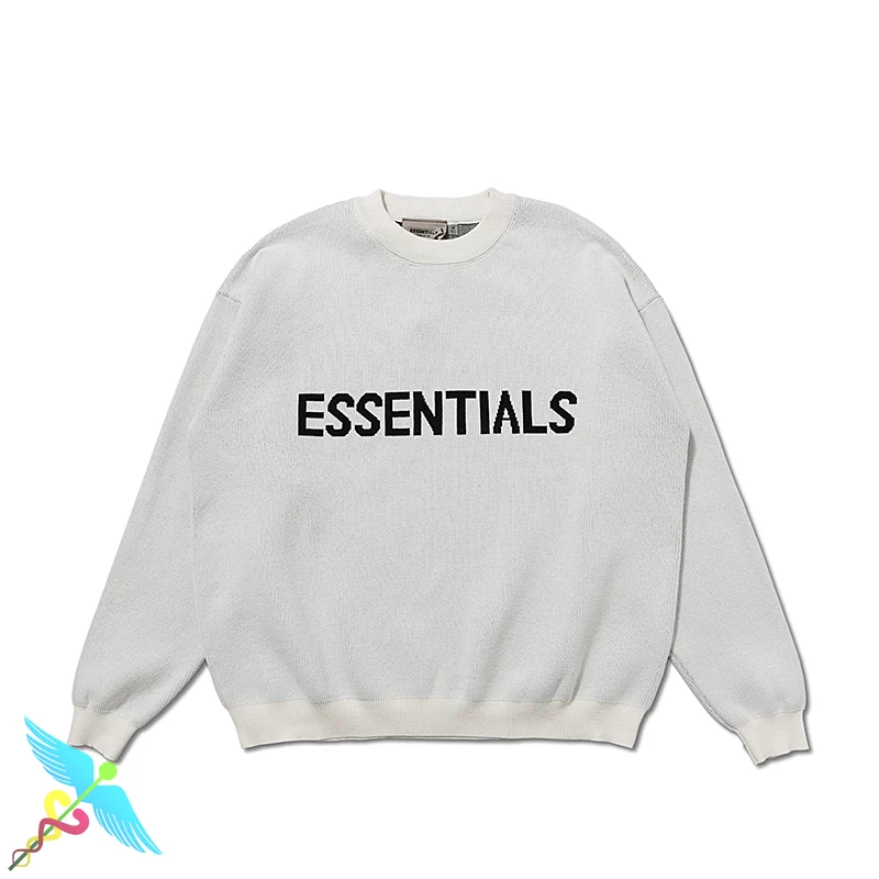 

Essentials Hoodies Men Women Fashion Trend Simple Letter Logo Print High Quality O-Neck Full Casual Oversized Sweatshirt Clothes
