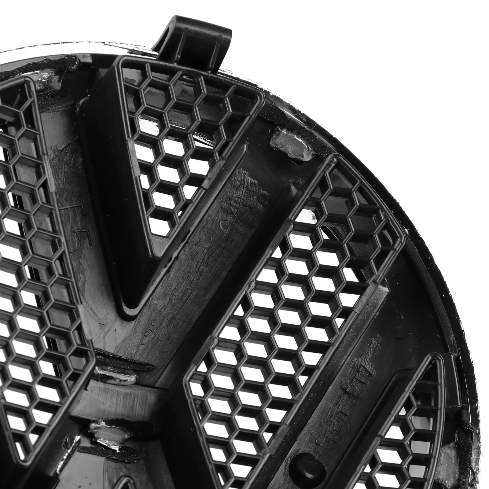 

162MM OEM Chrome Front Radiator Grille Emblem 7E0 853 601 D Honeycomb Style Auto Logo Badge Emblem for VW Volkswagen T5