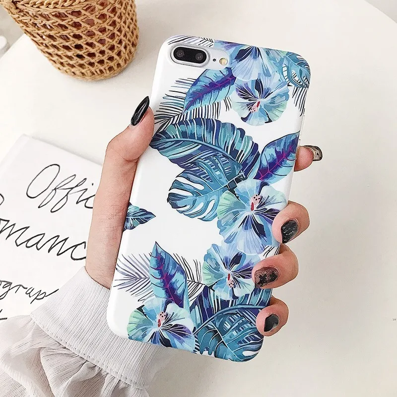 Модный летний чехол для IPhone XS X MAX XR Ретро телефона с банановым листом 6 s 7 8 Plus