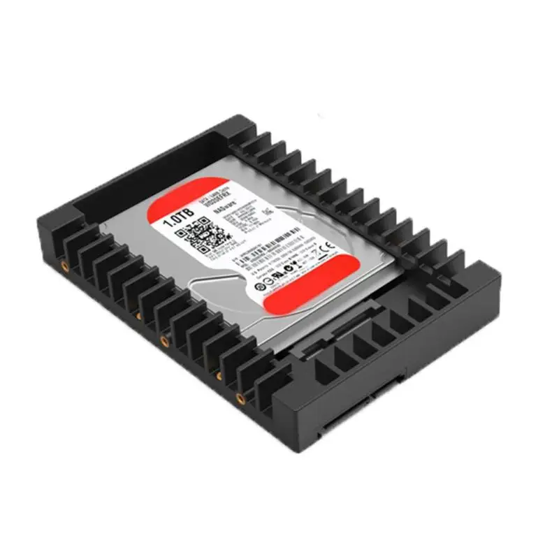 Фото 2,5-3,5 дюйма HDD адаптер жесткий диск Caddy Поддержка SATA 3,0 Поддержка 2,5 дюйма SATA жесткий диск HD SSD твердотельный накопитель №5