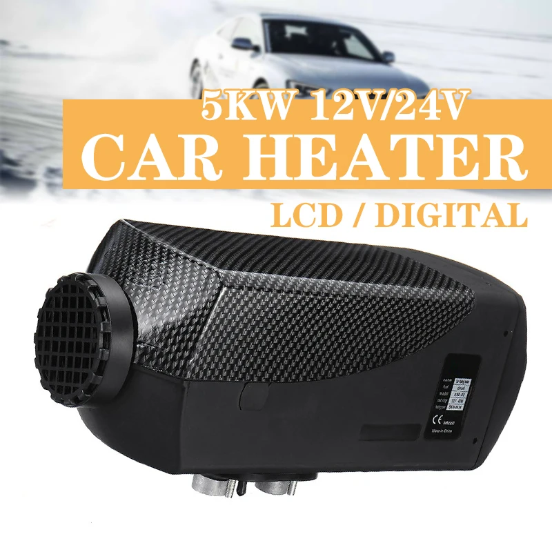 

Car Heater 5KW 12V Air Diesels Heater Parking Heater With Remote Control LCD Monitor For RV, Motorhome Trailer, Trucks, Boats
