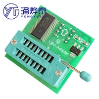 yyt 1pcs 1 8v conversion seat spi flash memory sop8 dip8 conversion flat motherboard mx25 w25 1 8v adapter board