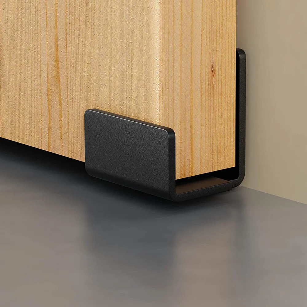 

Wall Mount Floor Guide Adjustable Matte Sliding Barn Door 1/8\\\\\\\\\\\\\\\" Home Safety