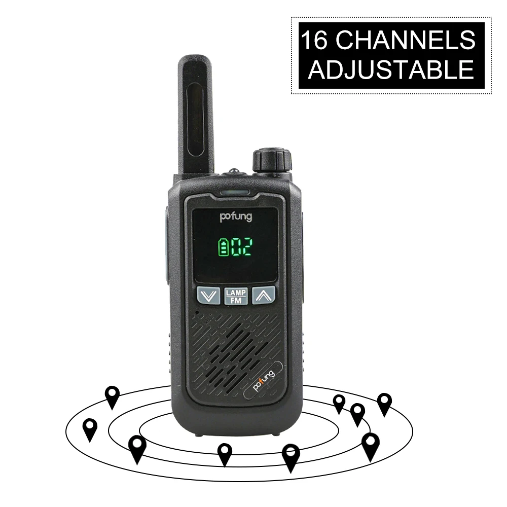 F17 2 шт. иди и болтай Walkie Talkie “иди 446 00625-446 09375 МГц 16CH Портативный Карманный