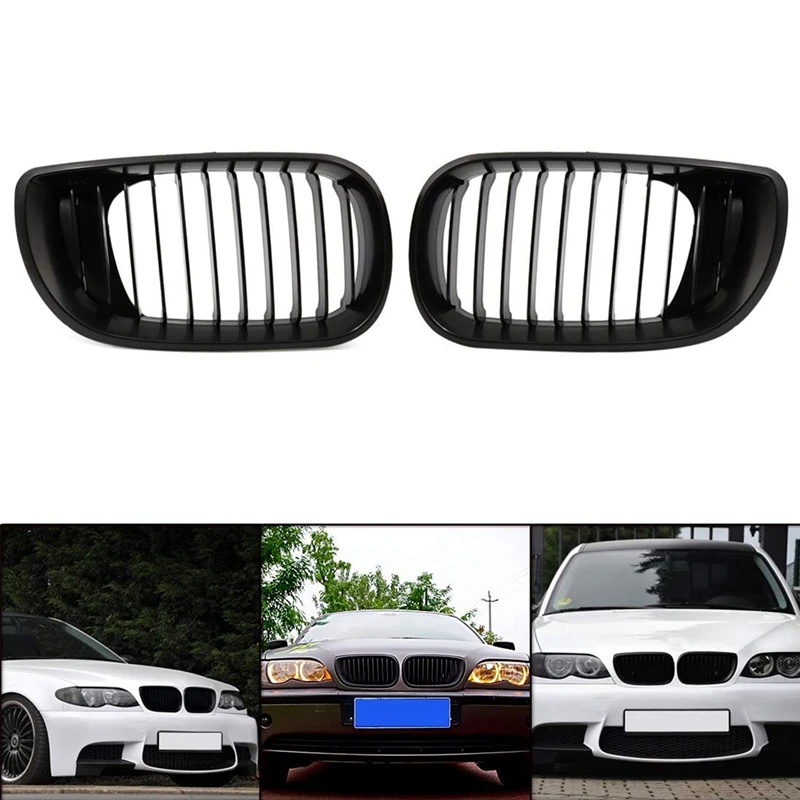 Передний бампер почечная Спортивная решетка гриль Замена для BMW E46 4D 318I 320I 323I 328I 2002