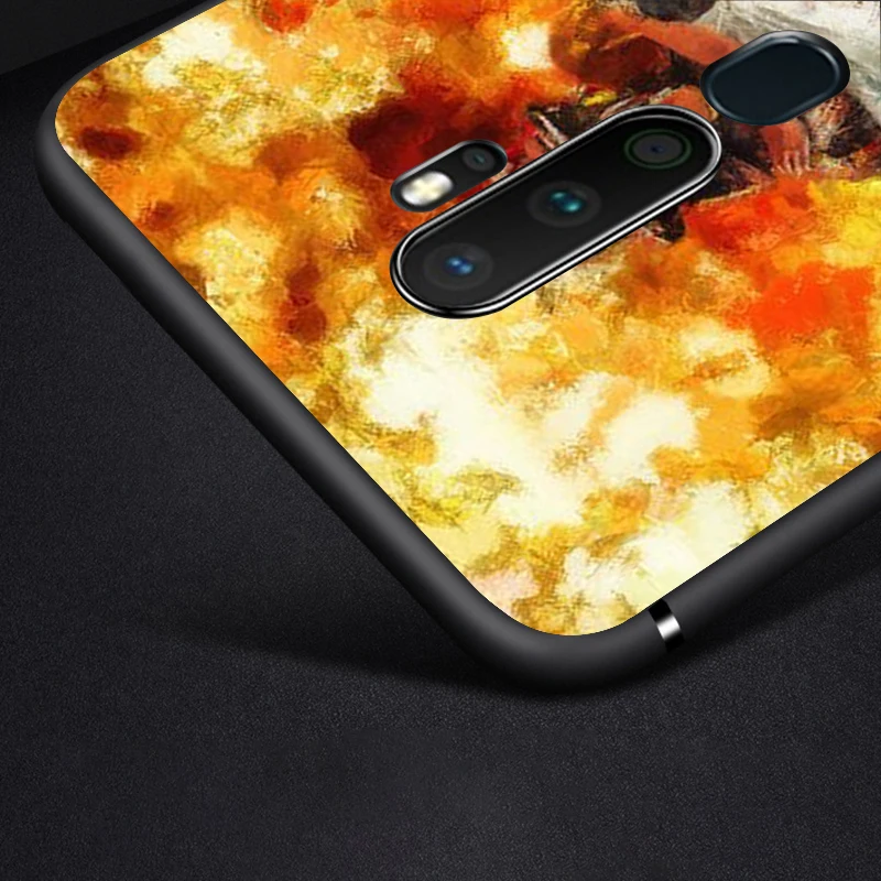 

Black TPU Soft Cover Hero Fire man for OPPO A9 2020 Reno 10X ZOOM ACE 4 3 2 Z F Pro 4G 5G Phone Case