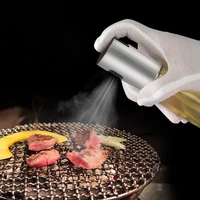 100ml oil spray bottle portable oil spray can outdoor bbq sprayer transparent water pump with scale cooking tools for kitchen