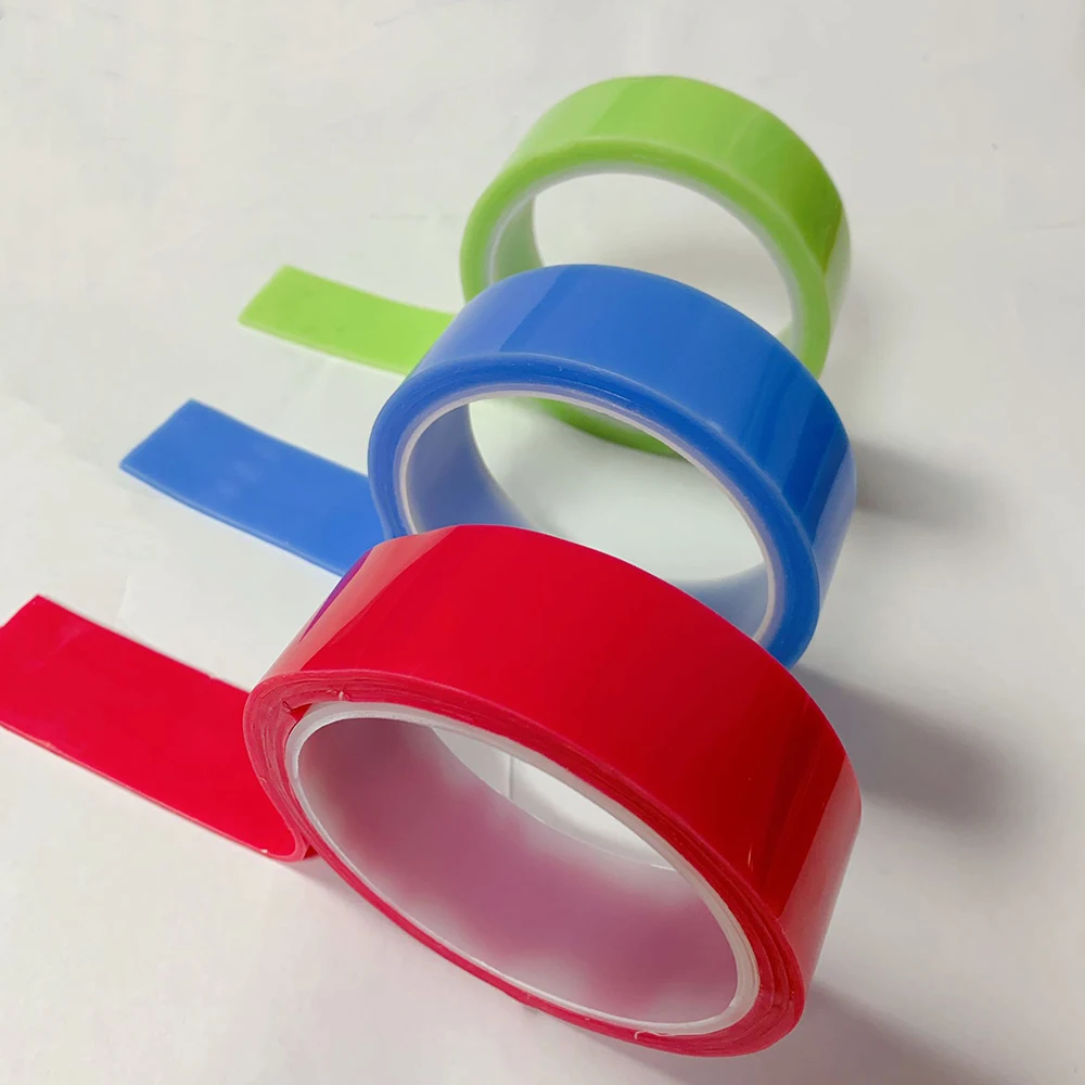 Двусторонняя лента без следов моющаяся красочная нано клейкая двусторонняя