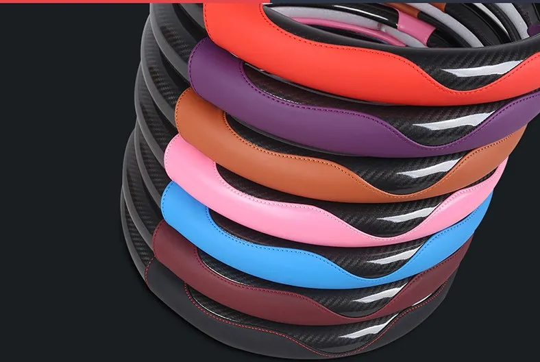 Универсальный Лидер продаж из искусственной кожи углеродного волокна руль