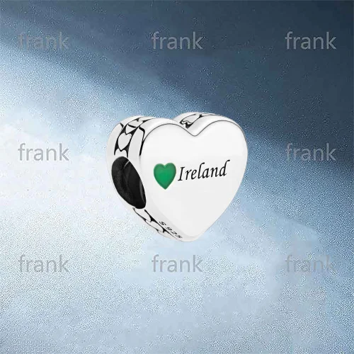

792015_E007 Ireland Love Heart Charm