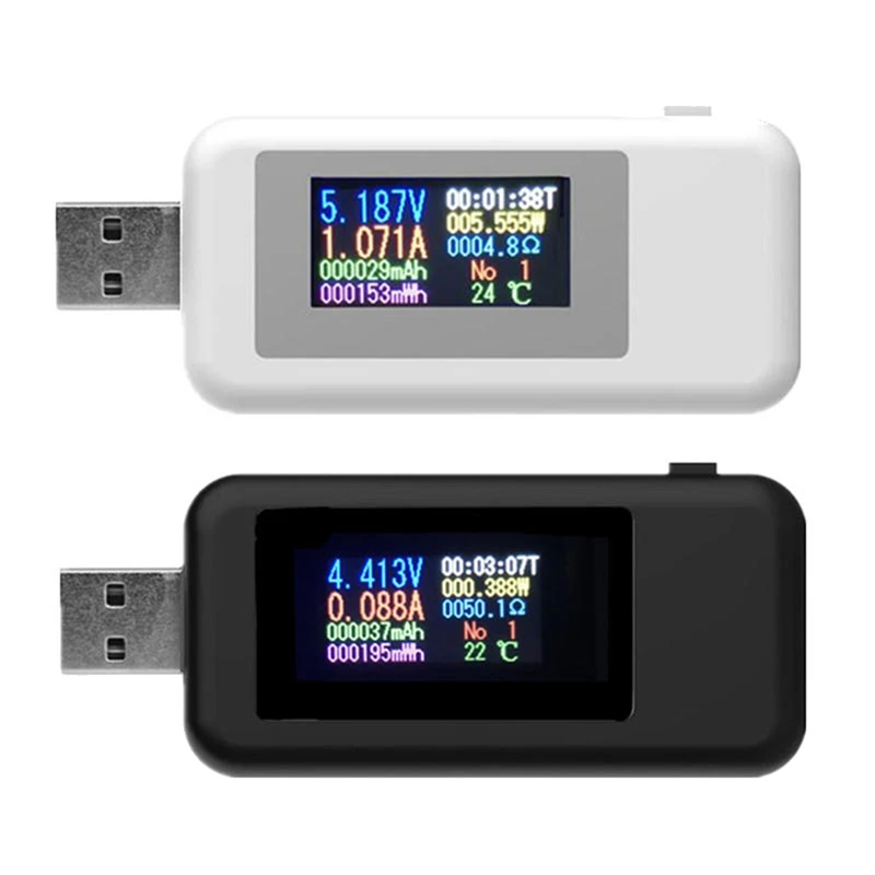 

Цифровой USB-тестер с ЖК-дисплеем, 10 в 1
