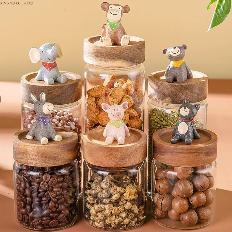 

Креативная герметичная банка, стеклянная банка для хранения, бытовое хранение, подарок на день рождения, украшение для бутылок, украшение д...