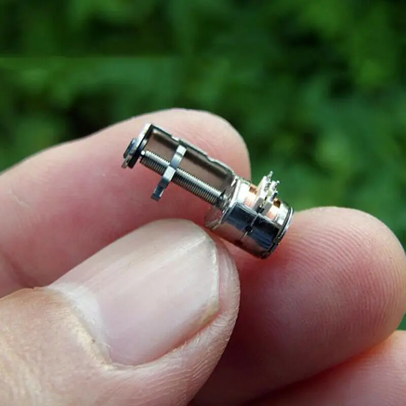 5шт микро 6 мм 2-фазный 4-проводной электродвигатель Степпер мини точность