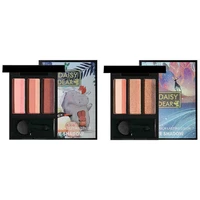 double color lazy eyeshadow makeup palette eye shadow waterproof gradient pigment eye make up shimmer cosmetics