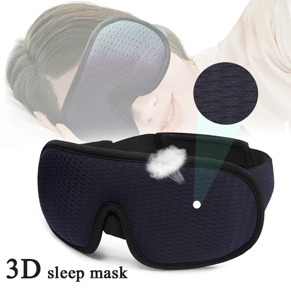 

Blocking Light Sleeping Eye Mask Soft Padded Travel Shade Cover Rest Relax Sleeping Blindfold Eye Cover Sleep Mask Eyepatch