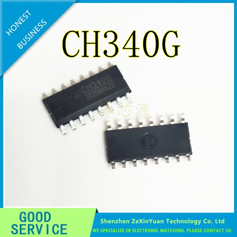 

Новый USB-чип CH340G SOP-16 CH340 с последовательным интерфейсом, 20 шт.