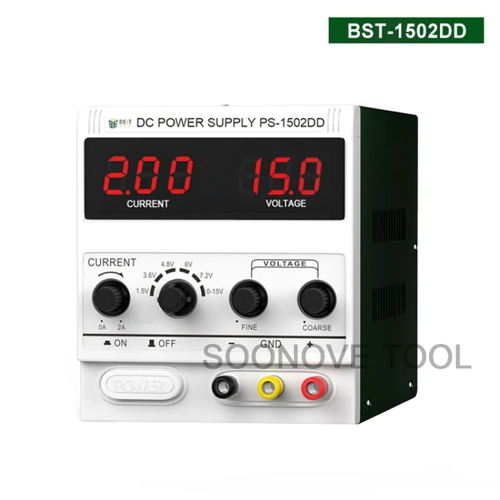 Лучший выделенный источник питания 1502DD 15V2A для ремонта телефона Регулируемый