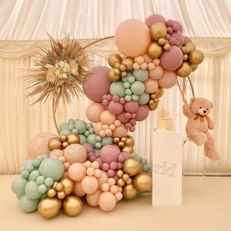 

Baby Shower Proposal Ceremony 213pcs Macaron Birthday Balloon Garland DIY Memorial Day Party Arch Background Celebration Decor