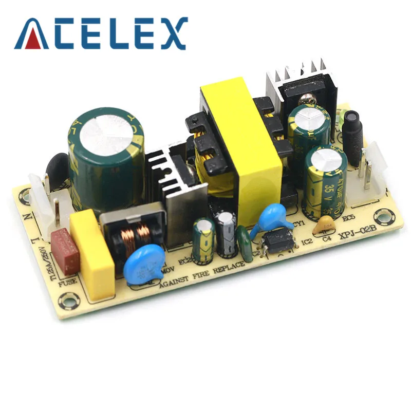 AC DC 12V3A 24V1.5A 36 Вт импульсный Питание модуль голой цепи 220V 12В/24В доска для