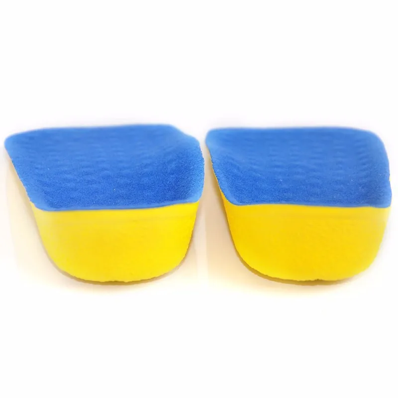 Незаметные 2 см пятки подъемник секретный Рост Увеличение половины стельки в