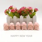 Креативные мини-декомпрессионные экструзионные пластиковые Мультяшные животные игрушки для украшения дома аксессуары для детской комнаты домашний декор детские игрушки