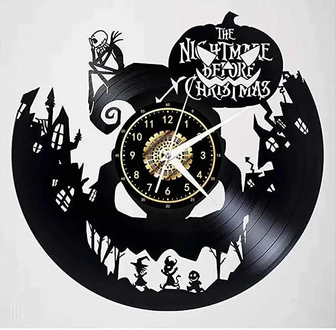 2021 Горячее предложение виниловых пластинок настенные часы Творческий