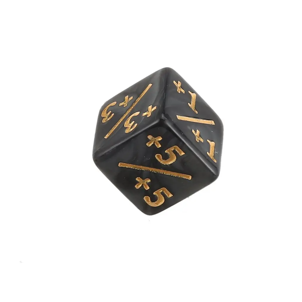 10x кости счетчики 5 положительный+ 1/+ 1& 5 отрицательный-1/-1 для Magic The Gathering настольная игра забавные игры в кости высокое качество