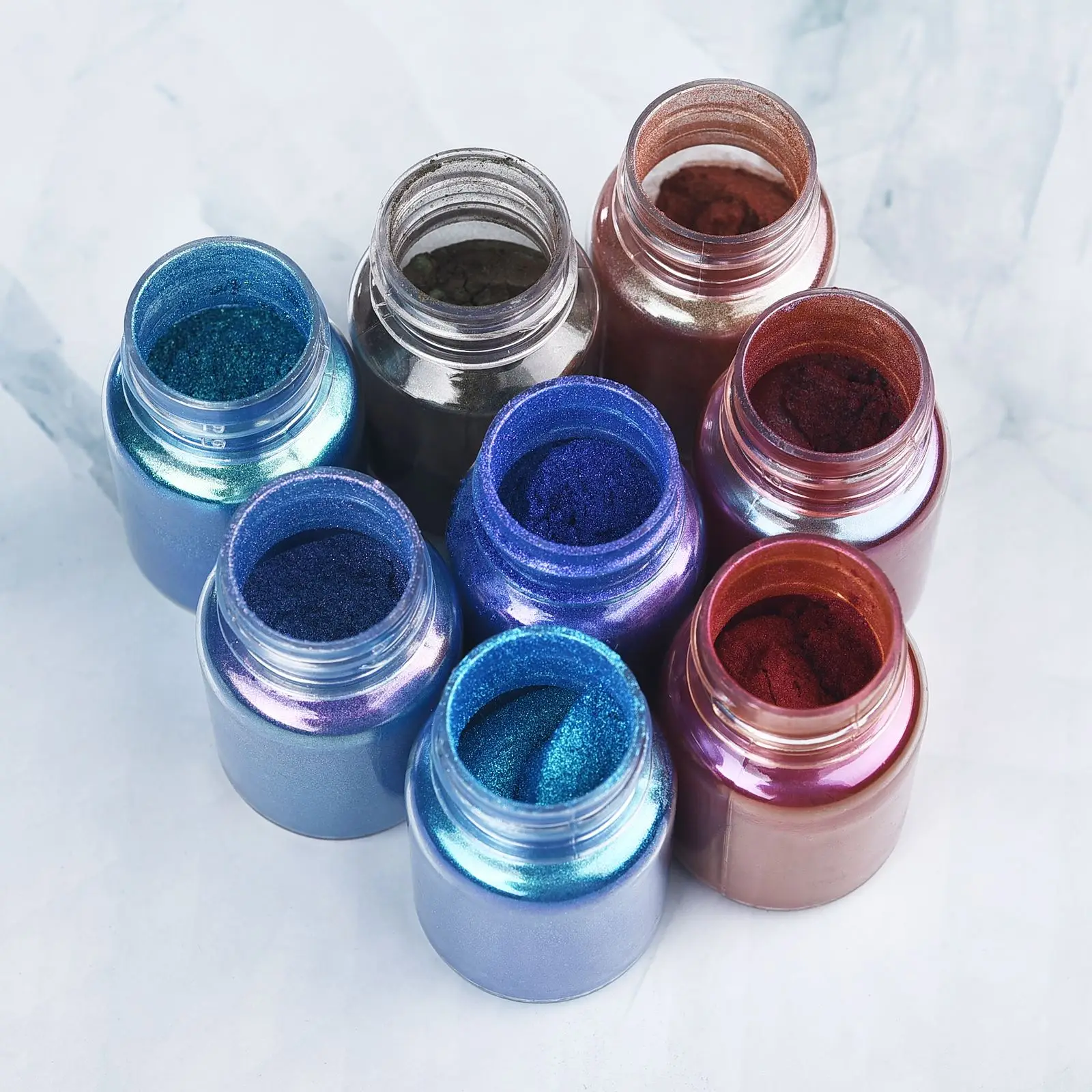 Mirror Chameleons Powder Resin Pigment Glitter Magic Discolored Pearlescent DIY Crystal Epoxy Resin Mold Jewelry Making Dye