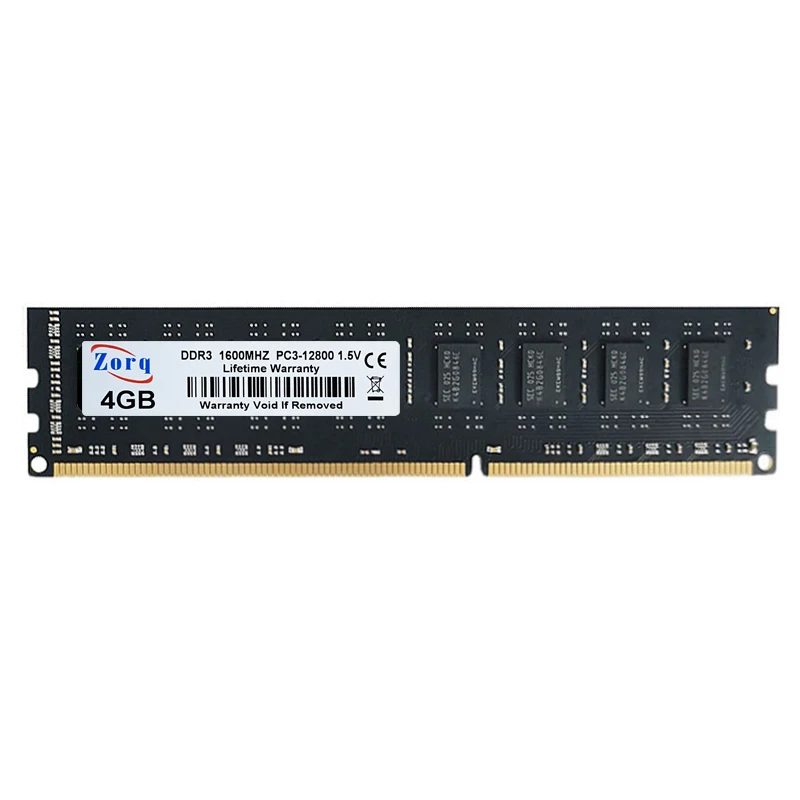 

Zorq DDR3 RAM 4GB 1333MHz 1600MHz 1866Mhz Desktop Memory Intel AMD PC3-10600 12800 14900 240Pin DIMM Memoria PC3 4gb DDR3 RAM