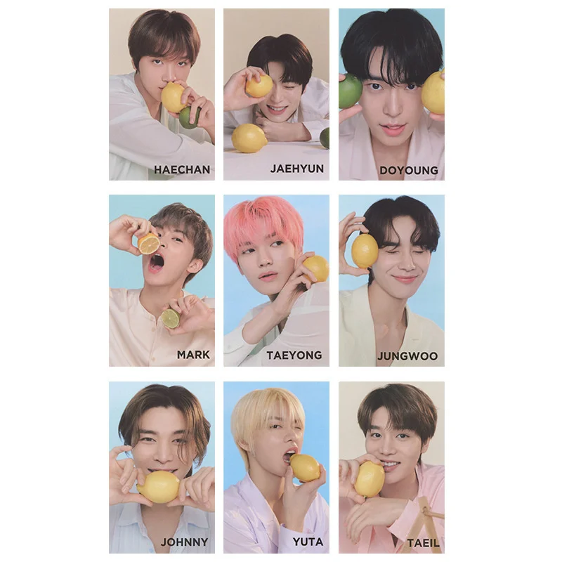 

9PCS/SET KPOP NCT127 Album NATURE REPUBLIC Photocard MARK JAEHYUN TAEYONG TAEIL LOMO Cards Postcard For Fans Collection