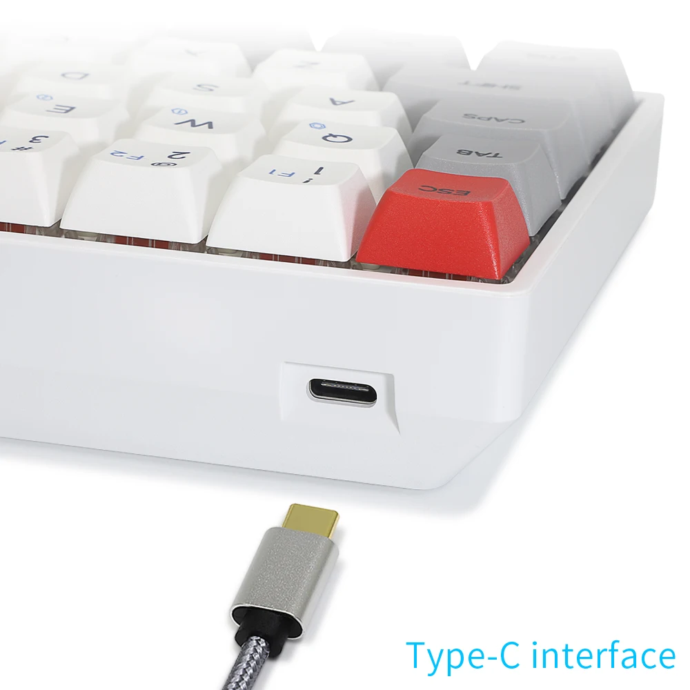 

Skyloong SK71S Bluetooth Mechanical Keyboard PBT Keycap Gaming Keyboard For Desktop/Laptop/PC Gaming Accessories For Steam Gamer