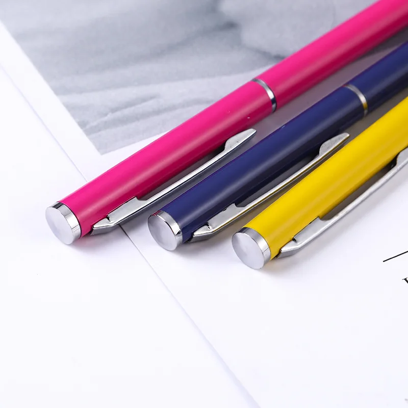 5 шт. специальная металлическая ручка оптом рекламная шариковая стилус для