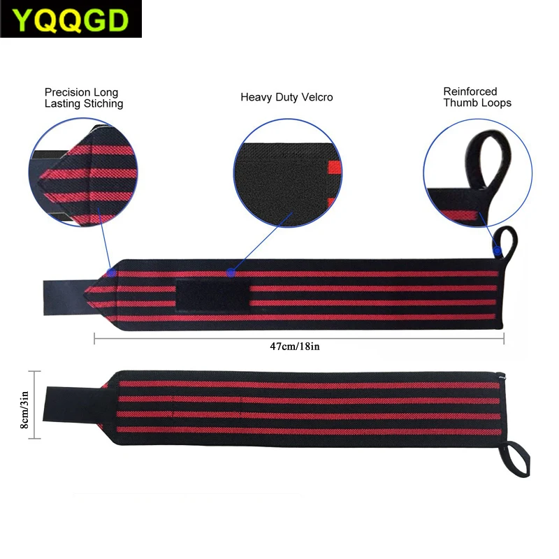 1 пара наручных обертываний для поддержки запястья-подходит как мужчин так и