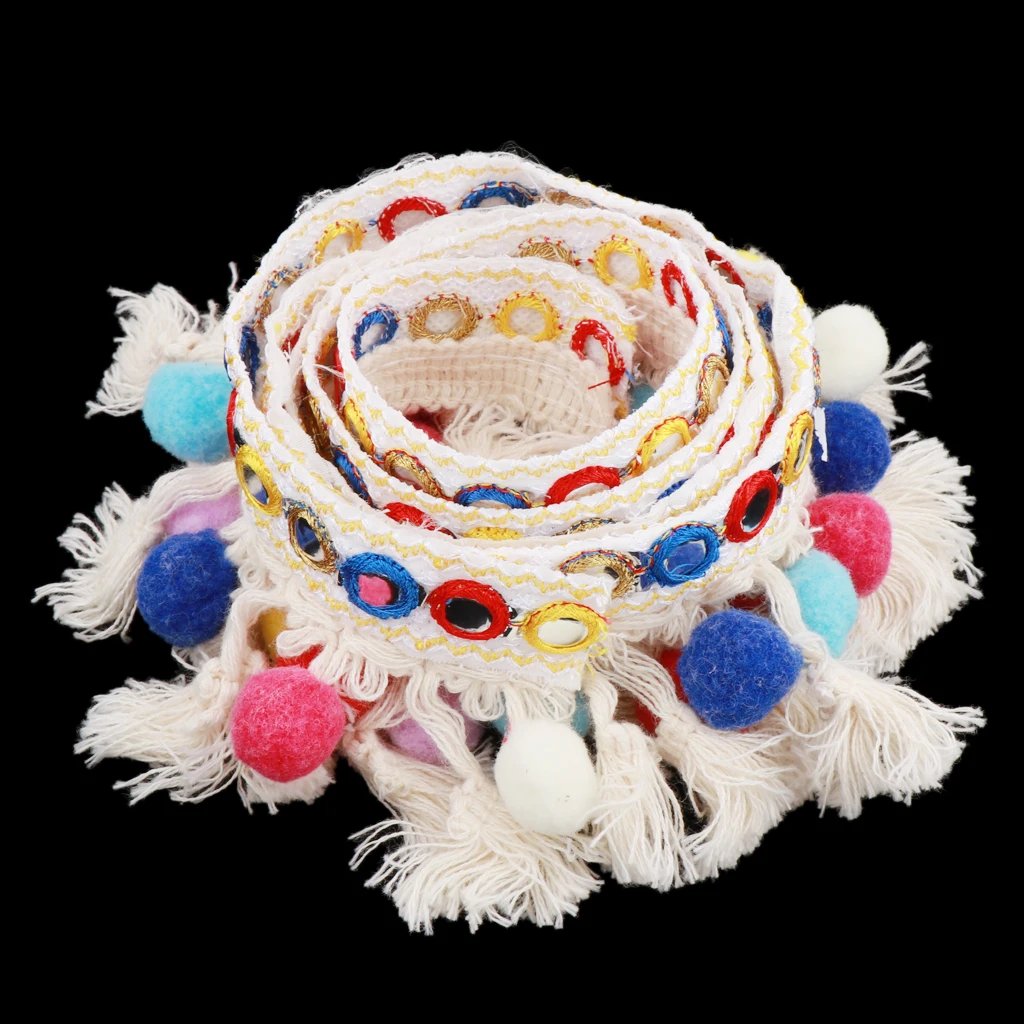 1 ярд полиэстер Бахрома Край Отделка ленты Свадебная аппликация Сделай Сам шитье