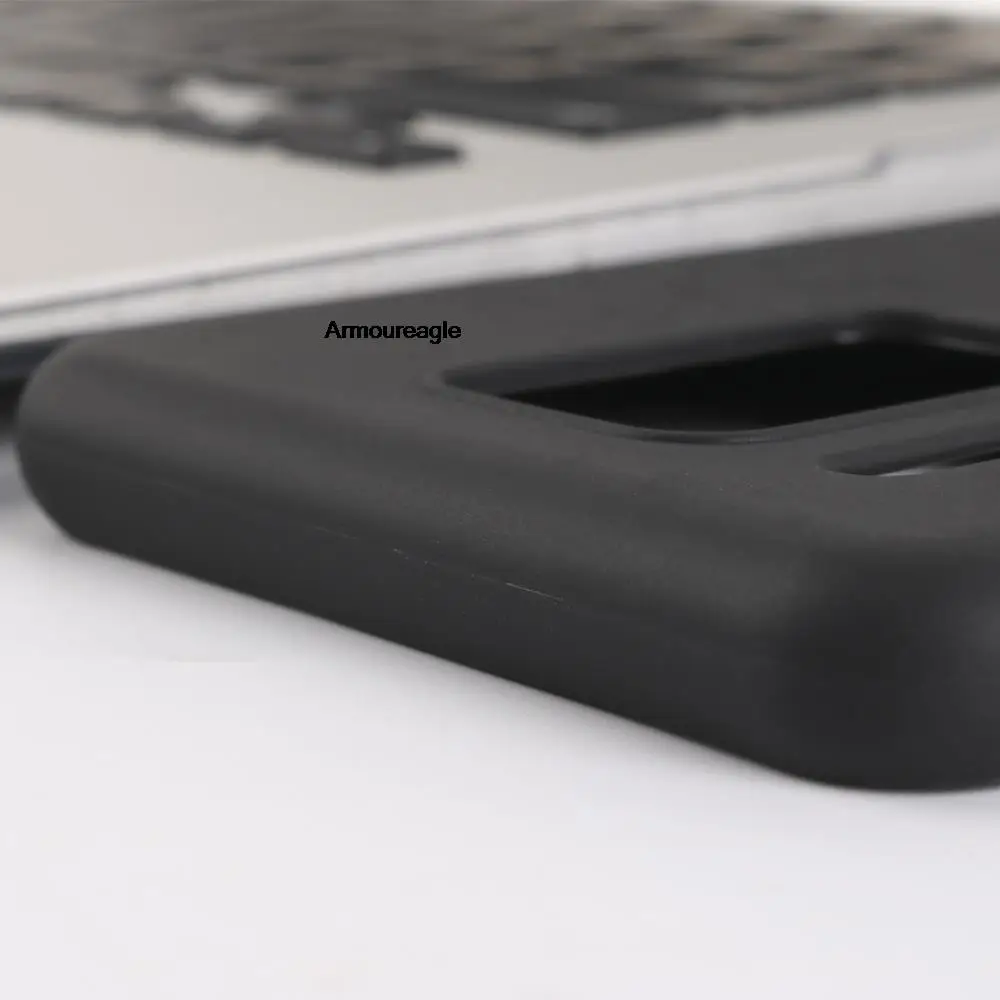 guard on for oukitel c18 pro tpu matte case black phone casing cover fit casing tpu silicone soft plain shockproof case protect free global shipping