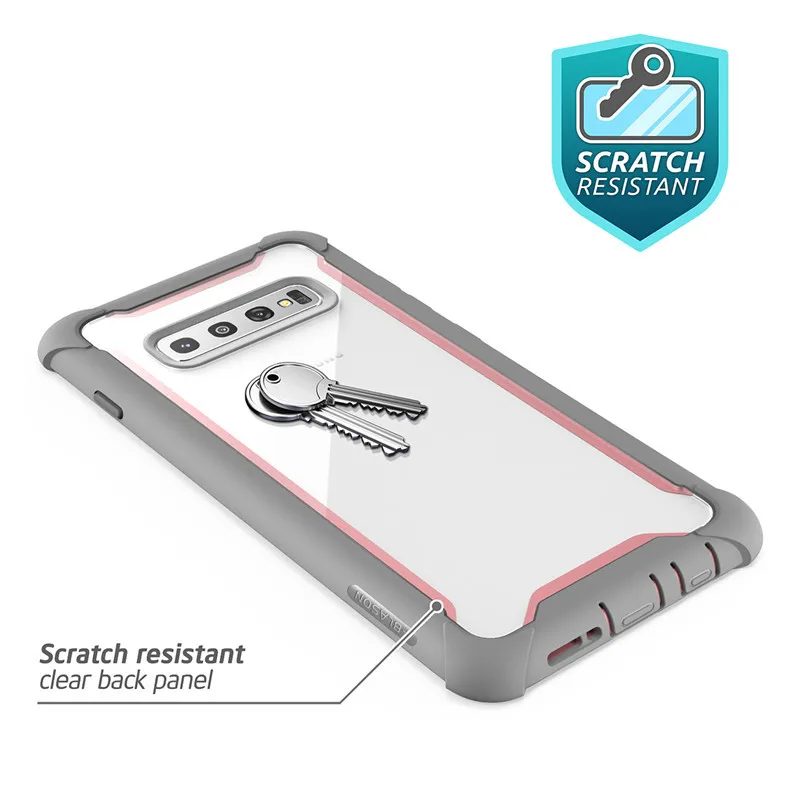 i blason for samsung galaxy s10 case 6 1 inch ares full body rugged clear bumper cover without built in screen protector free global shipping