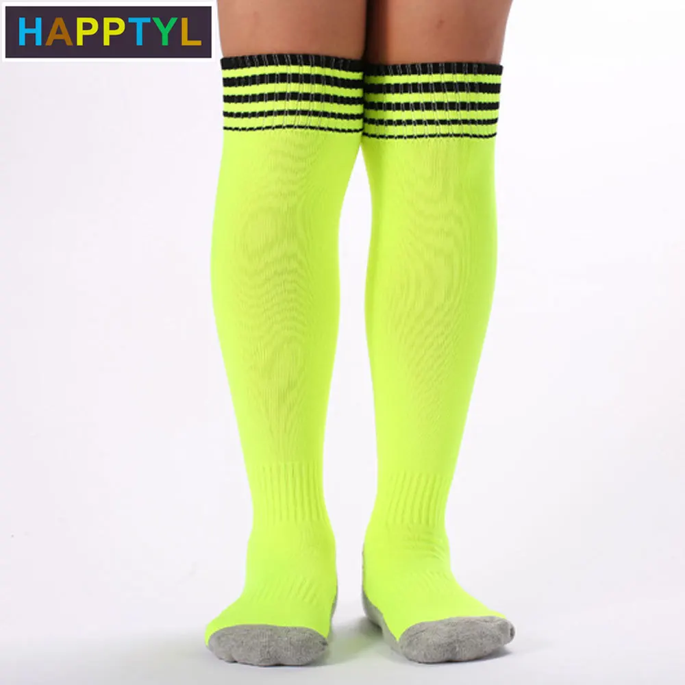 HAPPTYL/плотные детские футбольные носки для мальчиков и девочек спортивная