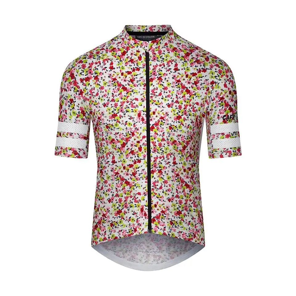 Дышащий велосипедный трикотаж для мужчин с коротким рукавом Спорт на открытом