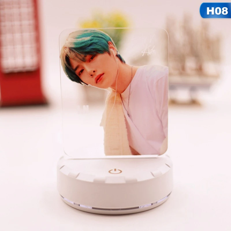 Детская акриловая светодиодная подставка Kpop STRAY экшн-фигурки настольный дисплей