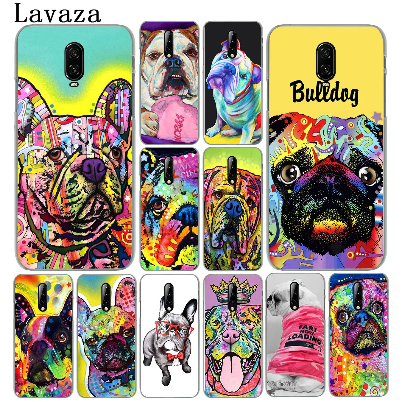 Жесткий пластиковый чехол для телефона с изображением бульдога питбуля собаки