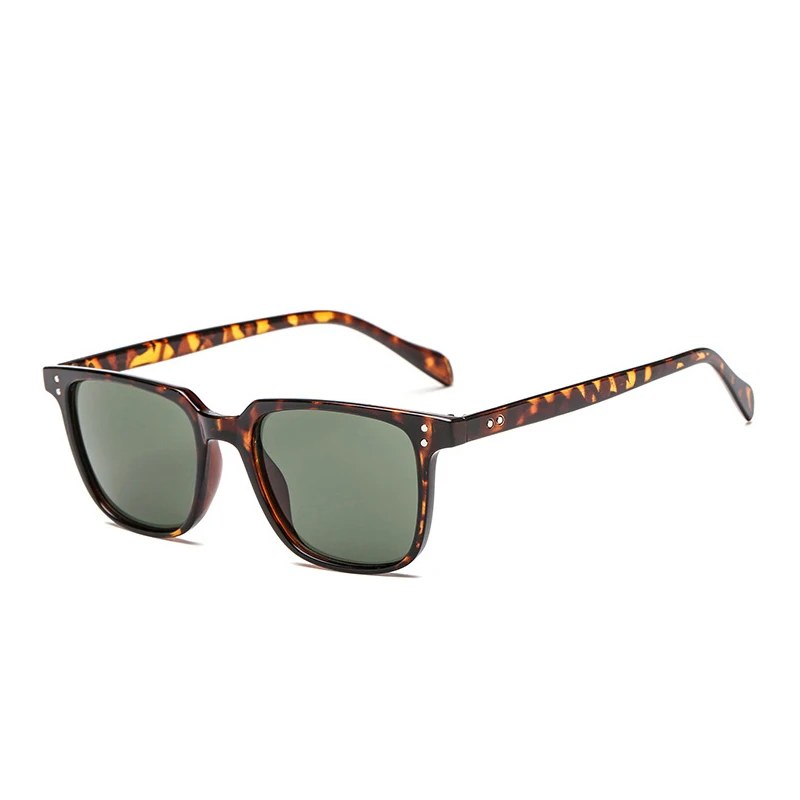 C5 leopard green HBK, квадратные солнцезащитные очки для мужчин и женщин с изображением Железного человека, Тони Старка, леопардовые солнцезащитные очки rober Downey JR, роскошные солнцезащитные очки Edith UV400 - Цвет линз: C5 leopard green