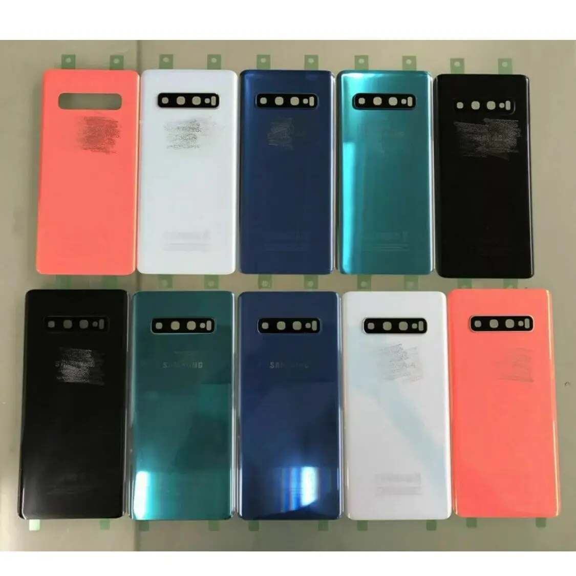 Новый чехол на заднюю крышку S10 для Samsung Galaxy S10E Plus G973 G973F G975 G975F задняя крышка