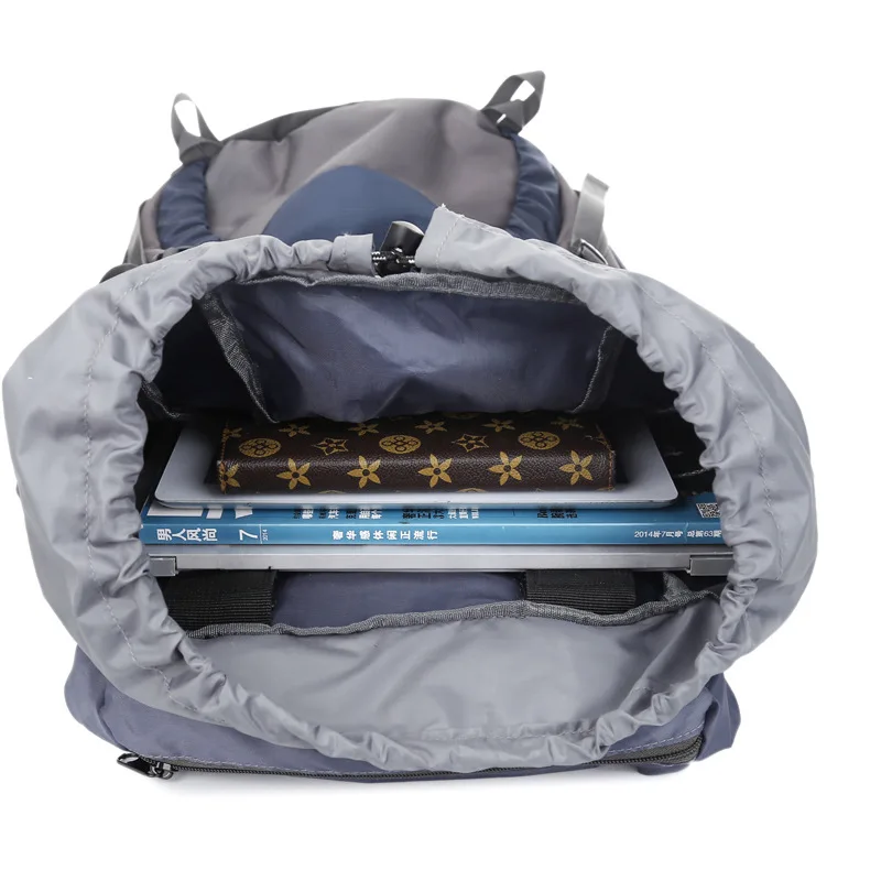 Огнестойкая лошадь 60L большой емкости походные рюкзаки водонепроницаемый рюкзак