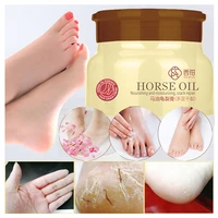 80g horse oil foot cream heel cream for feet mask itch blisters anti chapping peeling for foot cream care