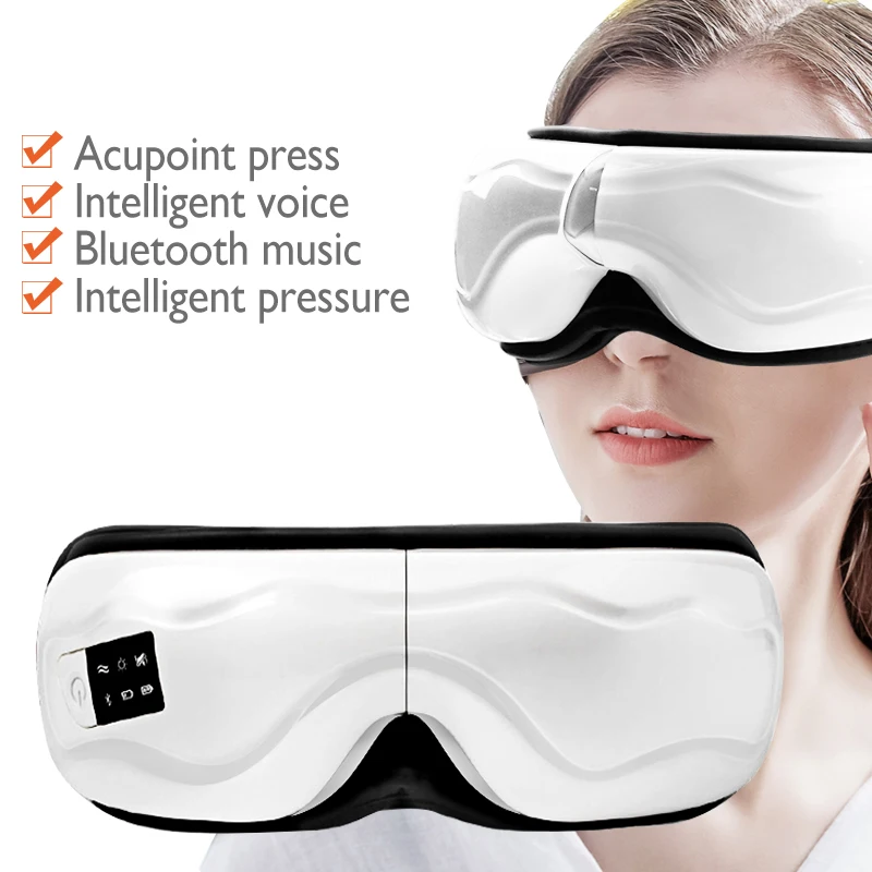 Умный массажер для глаз против морщин массаж уставших Сжатие воздуха очки с