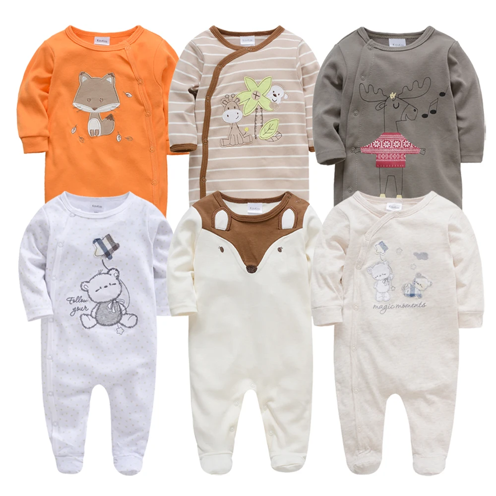 2020 6 шт./партия детские комбинезоны богемный комплект roupa de bebes кукла трансфер до